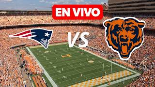 🚨 DÓNDE VER Patriots vs Bears EN VIVO HOY | NFL Semana 7