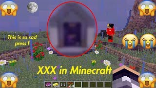Paying Respects To X In Minecraft