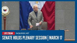 LIVE: Senate holds plenary session | March 17
