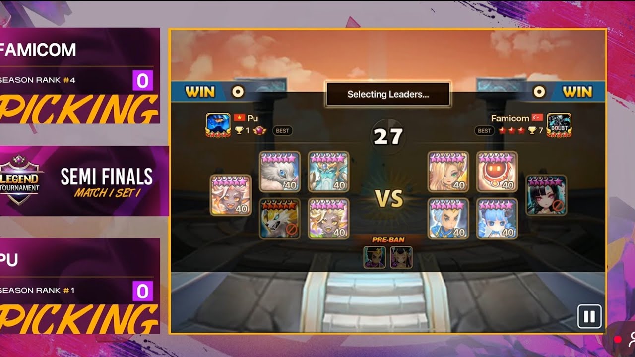 魔靈召喚 | PU v Famicom全是三屬雷神 | Summoner War 