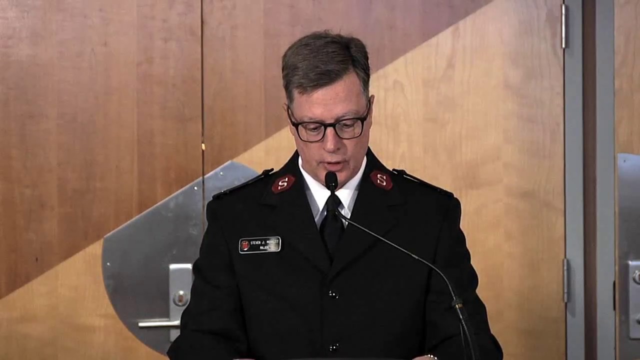 Salvation Army Christmas Family Feast Press Conference at Wisconsin Center