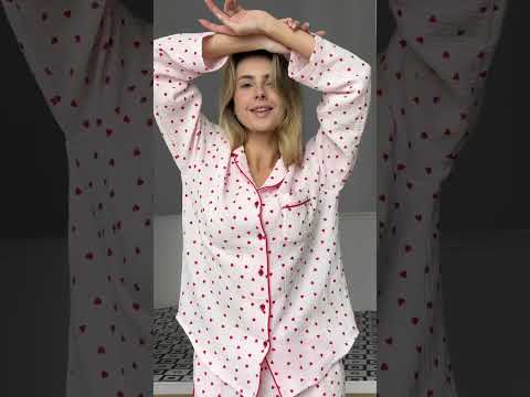 Піжама жіноча IgLeLuck 48 рожева, видео 1