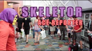 Salt Lake City ComicCon 2014 - SKELETOR Ace Reporter