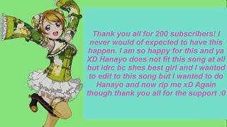 [200/199 subs special] hanayo koizumi - homewrecker [mini edit]