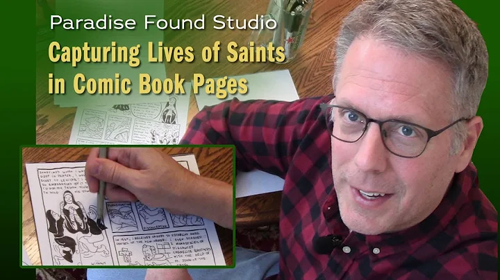 Drawing Demo with Saint Comic of Saint Teresa Avila
