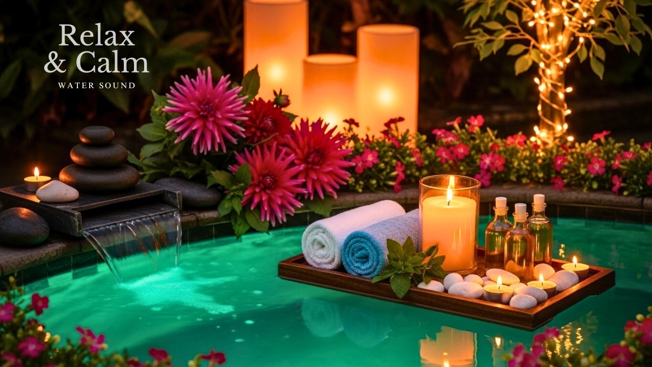 Instant Peace of Mind 🌿 Relaxing Piano & Water Sounds for Stress & Anxiety Relief
