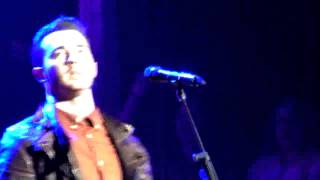 Kevin Jonas singing First Time