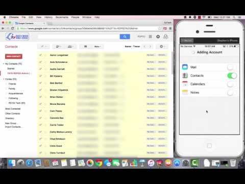 Sync Contacts From Google Account To Android