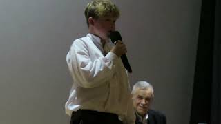 Zakopane. Kino 'Giewont'. Promocja tomiku 'Karpacki dom' Andrzeja Gąsienicy-Makowskiego Zakopane. Kino 'Giewont'. Promocja tomiku 'Karpacki dom' Andrzeja Gąsienicy-Makowskiego