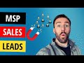 Attract Quality Sales Leads For Your MSP (2 Little Known Ways)
