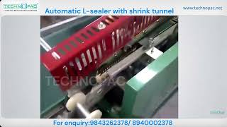 TECHNOPAC® Automatic L Sealer with Shrink Tunnel | Premium Shrink Packaging Solution