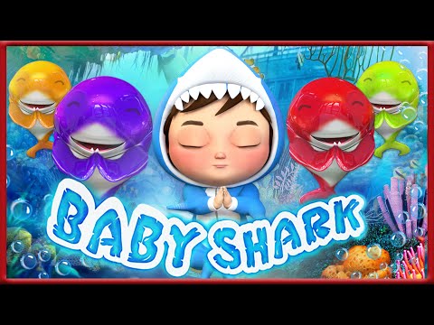 Малыш Акула и Друзья｜детские стишки для малышей｜Banana Cartoon Russia -банане Мультфильм
