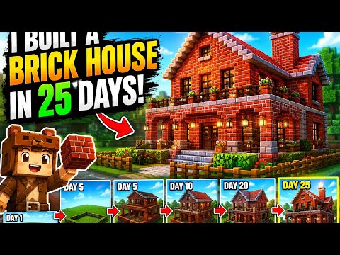 I Built a Brick House in 25 Days by DARKANIAI