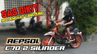 Download Lagu MENCOBA SI REPSOL, C70 2 SILINDER by @kurniaclassiceginCustom MP3