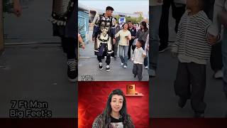 🔥 People Were Shocked by 7 Ft Man in Hanfu Cosplay on the Street! #streetstyle #hanfu #cosplay