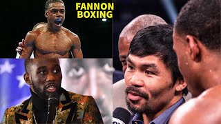 ERROL SPENCE SNAPS ON PACQUIAO FOR DUCKING, BOXING MEDIA ASK MANNY TO AVOID TERENCE CRAWFORD FIGHT