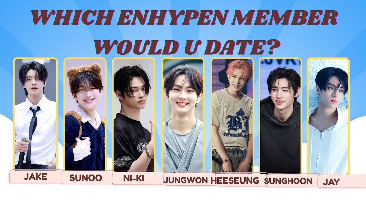 Which ENHYPEN Member Would You Date? 💘| K-Pop Personality Quiz | ⁨@quizquest1000⁩