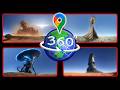 VR 360° Alien artifacts in the deserts. Unexplained.