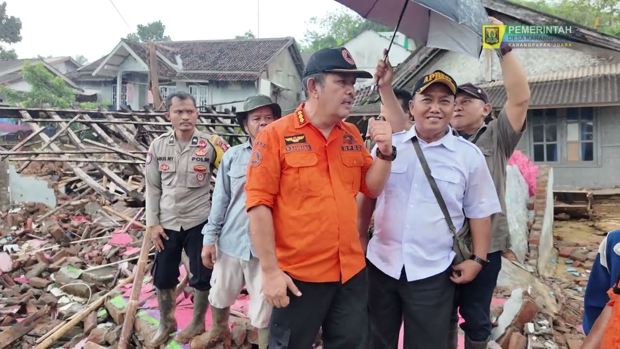 BPBD Provinsi Jawa Barat (Survey Lokasi Pergerakan Tanah Kp. Cirenik Desa Karangpapak Kec. Cisolok)