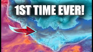 This Weather Pattern Just Did Something CRAZY! 1st Time Ever