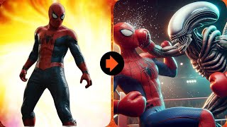 Cosmic Clash: Superheroes vs. Aliens in the Ultimate Boxing Match! 👊👽