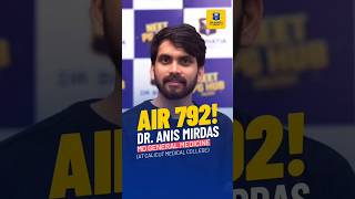 Meet Dr. Anis Mirdas | AIR 792 | MD General Medicine at Calicut Medical College