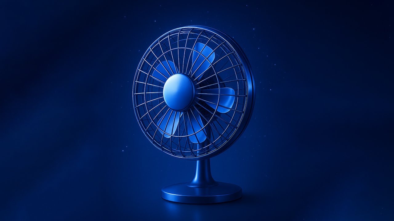 White Noise For Superb Slumber, Studying & Relaxation | Fan Ambience for Deep Sleep Focus Calm