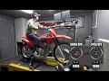 2022 Honda CRF250F Dyno Test