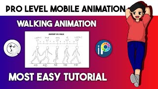 How To Animation in Mobile - How To Make Walking Animation in Flipaclip