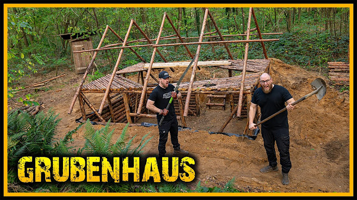 Grubenhaus 3.0 – Es wird! Holz, Holz, Holz.. Buddeln bis zum Totalversagen!  [Part 5]