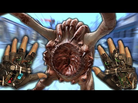 Headcrabs are TERRIFYING in Half Life: Alyx
