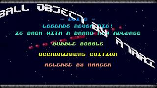 ATARI ST  Bubble Bobble Strikes Again  Beerdrinkers Edition