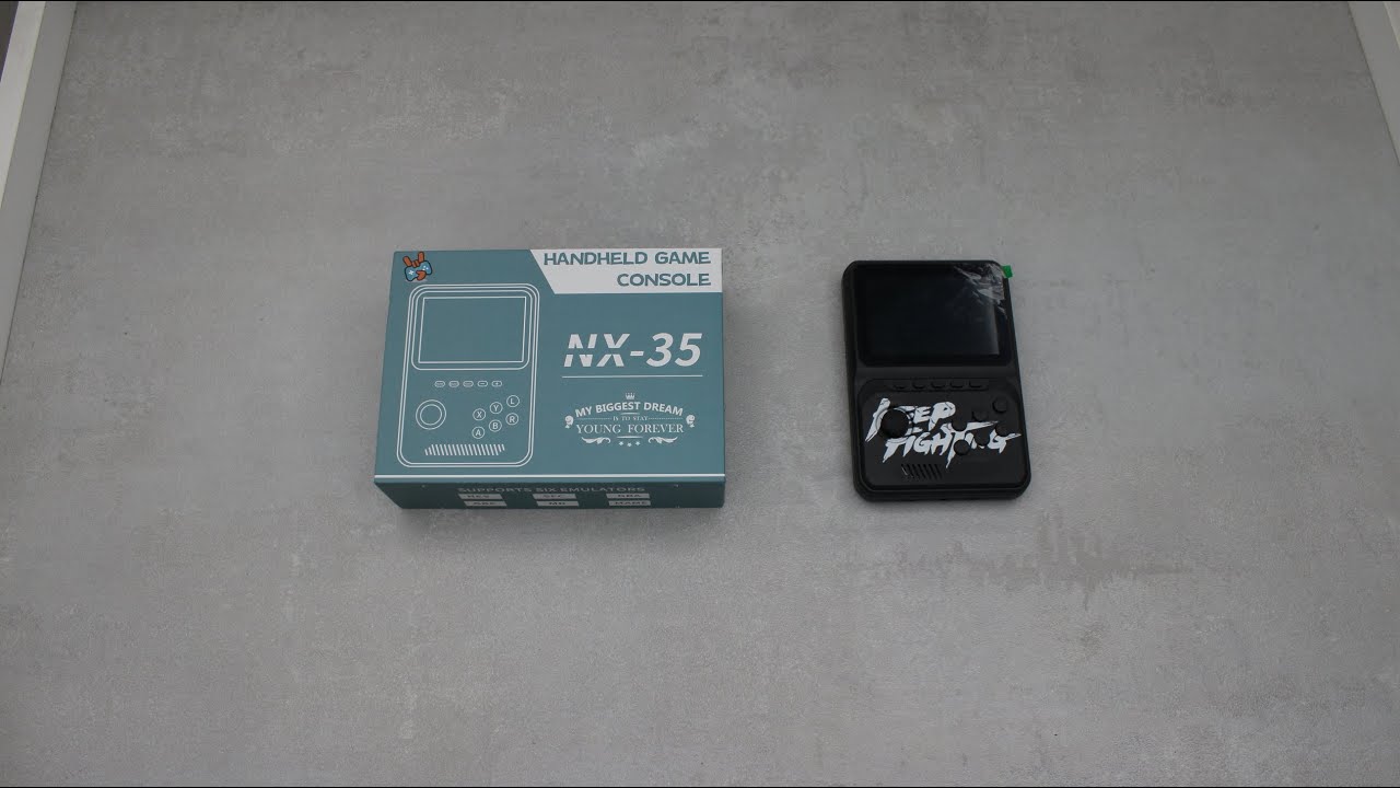 Portable Console NX-35 , 16 Bit , 2700 Games | Long Test Gameplay