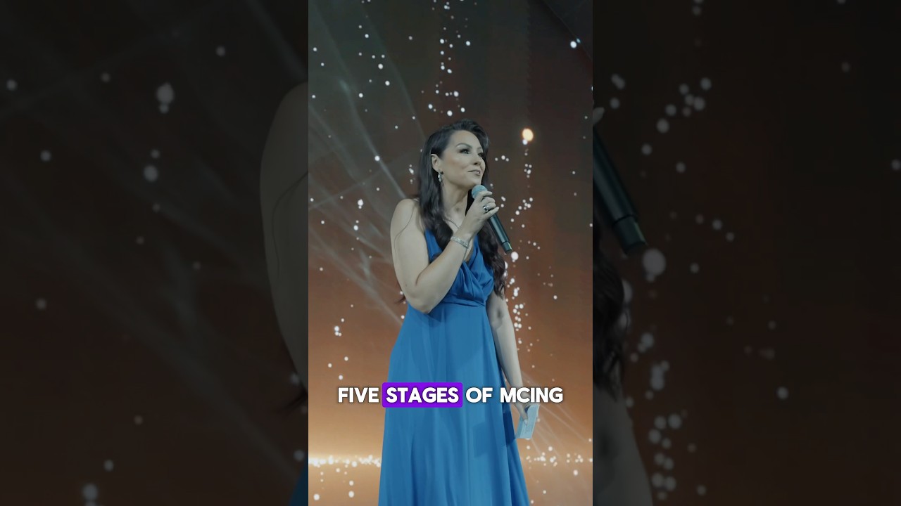 5 stages of MCing an awards ceremony… the last one is essential! 