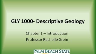 GLY1000 Chapter1