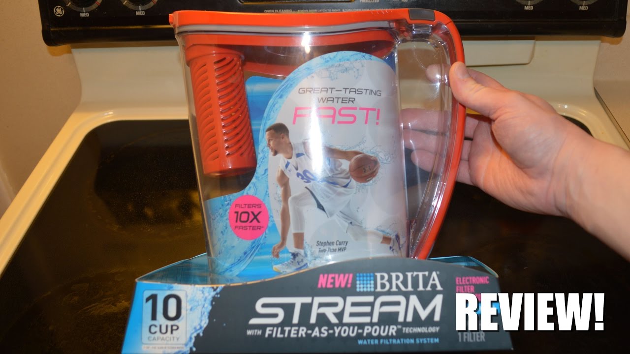 Brita Stream Water Filter Pitcher | Review 🥃 - YouTube