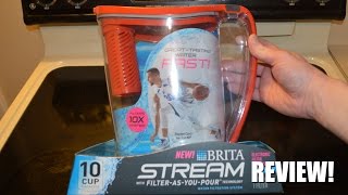 Brita Stream Water Filter Pitcher | Review 🥃