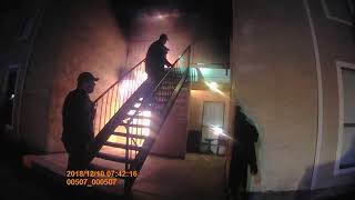 Police officers rescue boy trapped in fire