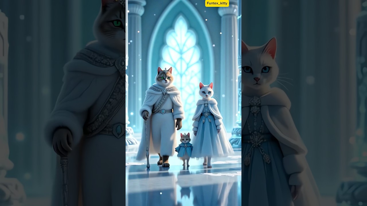Misu Mew in Ice Kingdom Royal Family Fantasy❄️👑🐱|| 