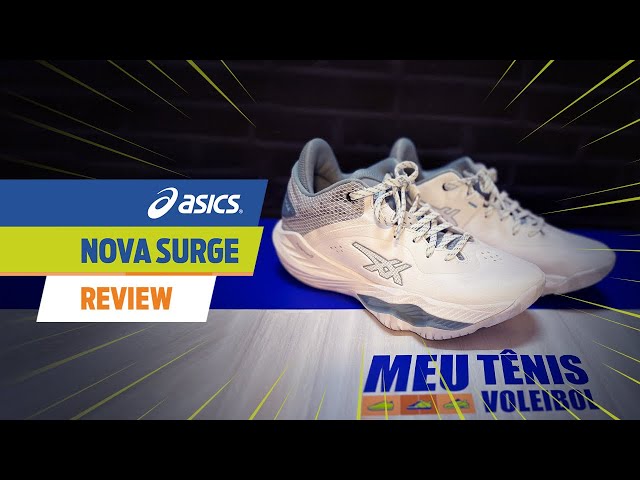Asics Nova Surge - Review - Meu Tênis Voleibol - YouTube