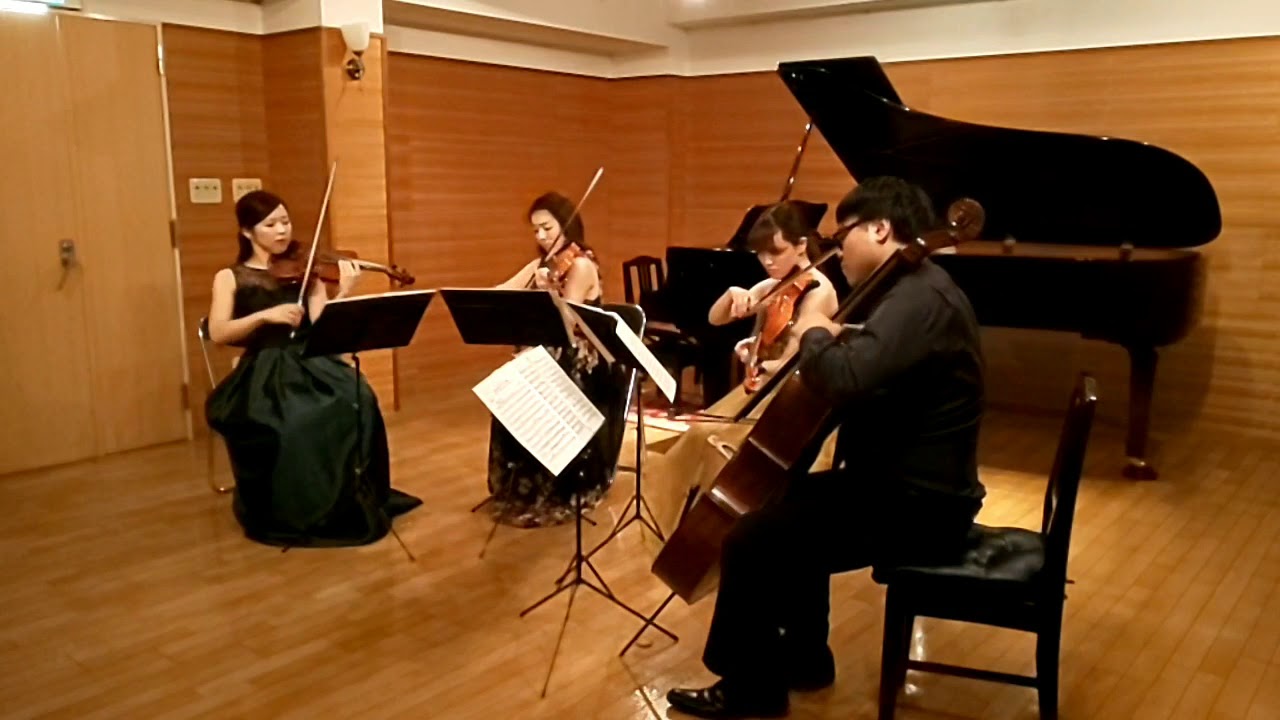 ボロディン 弦楽四重奏曲 第2番 ニ長調 第1楽章/Quartet f カルテットエフ YouTube