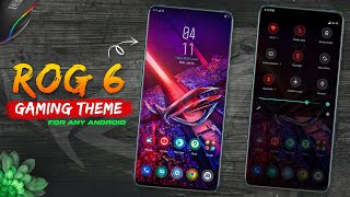 ROG 6 Gaming Theme for Any Android 🔥 | Gaming Theme for Any Android screenshot 3