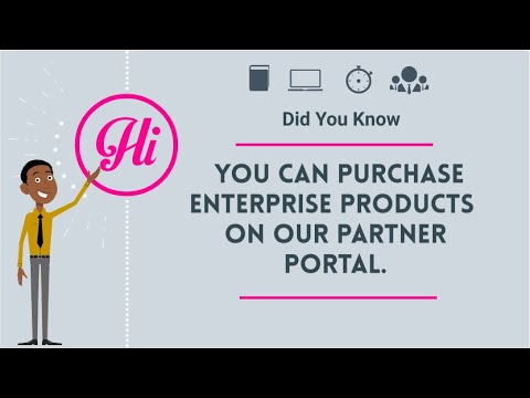 You can now purchase your enterprise products on our portal.