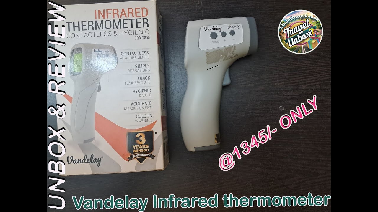 Vandelay Infrared Thermometer Unboxing & Review 