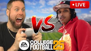 College Football 25 Wager vs Agent - LIVE STREAM