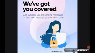 WHISPER MSG - The ultimately secured blockchain messenger with auto-destructive features screenshot 2