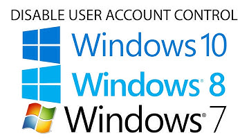 Fastest Way to Disable UAC on Windows 10, Windows 8, Windows 7
