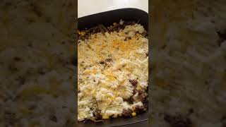Stove Top Shepards Pie! (FULL RECIPE ON MY PAGE) #shorts #casserolerecipes #budgetmeals #food
