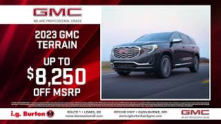 i.g. Burton GMC - Lewes & Glen Burnie - Big April Savings Glen Burnie Gmc Dealer