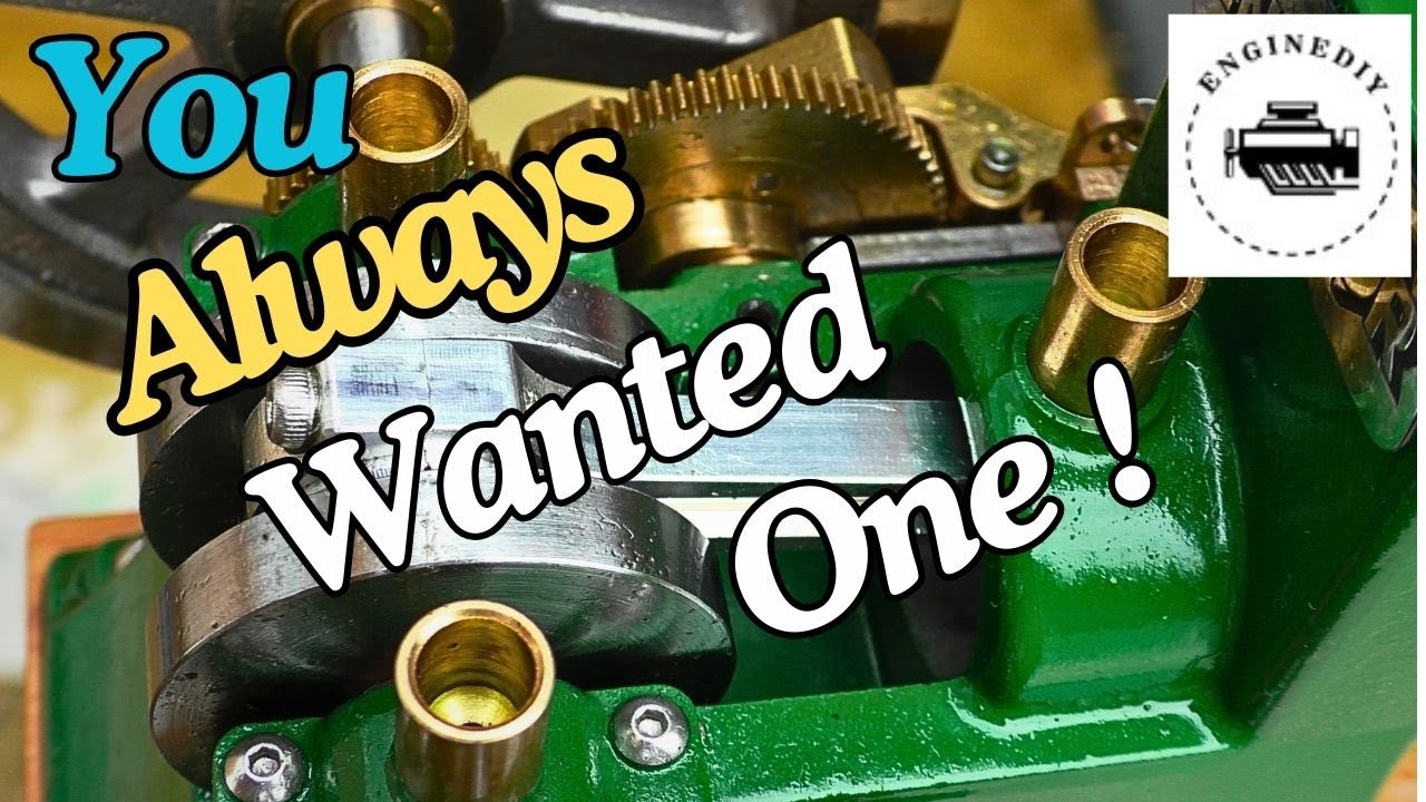 Модель двигателя HIT & MISS объёмом 6 куб. см. Настоящая игрушка для борьбы с кризисом среднего в...